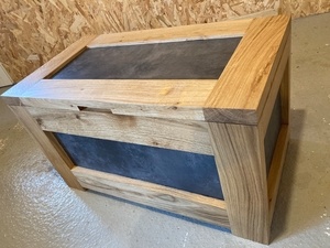 Coffre chêne et stratifié