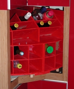 Manège à bouteilles