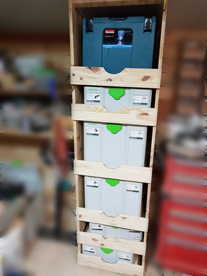 Tour tiroir à systainer