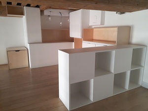 Aménagement d'une mezzanine