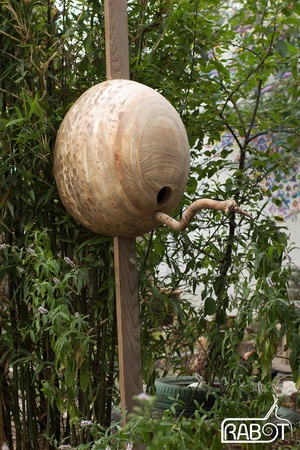 Cabane à oiseaux en palette