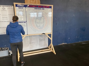 Support de tableaux double face