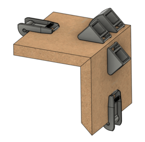 Dispositif de serrage pour coupe d'onglet sur panneaux © 2025