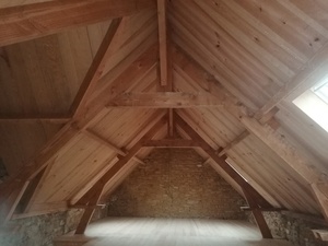 Charpente de grange à aménager