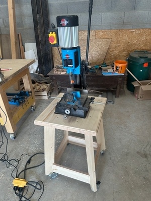 Table à mortaiseuse