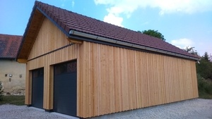 Construction d'un garage/atelier en ossature bois