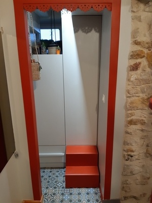 Aménagement renfoncement