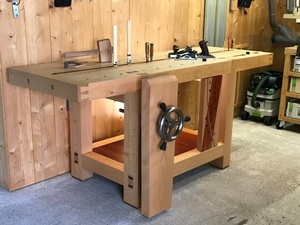 Mon établi style Roubo