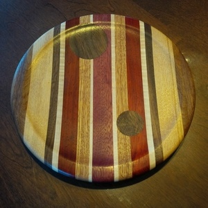 Assiette multiple essences de bois