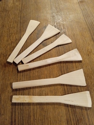 Palettes de cuisine en peuplier