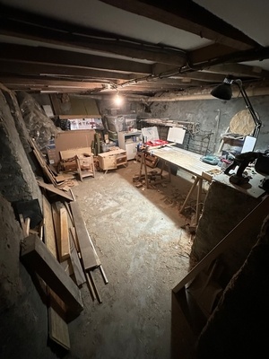 Mon atelier en cave