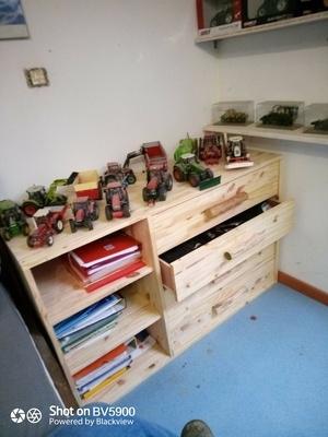 Commode et range papier