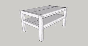 Plan table radus like