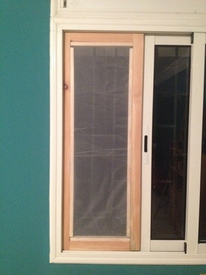 Cadre à moustiquaire