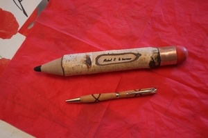 Tournage d'un crayon à stylo