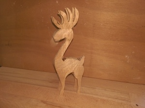 Le renne du père noel