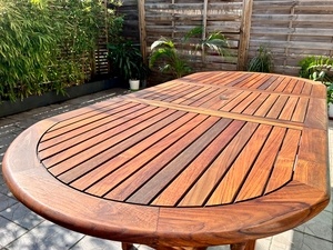 Sauvetage d’une table de jardin