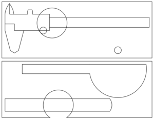 Coffret pour outils de mesure