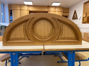 Maquette imposte anse de panier