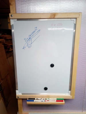 Support tableau blanc amovible