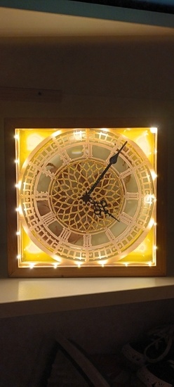 Light Box Pendule Peter Pan et Big Ben