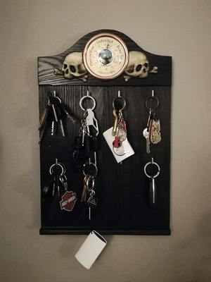 Support pour les clefs de la maison !