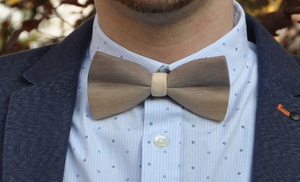 Fabrication d'un noeud papillon en bois