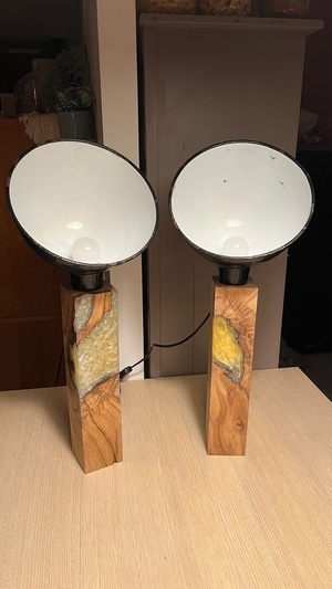 Lampes DIY style indus