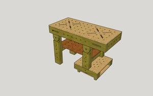 Etabli Pliant pour petit Atelier