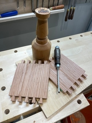 Spalted Beech Carving Mallet