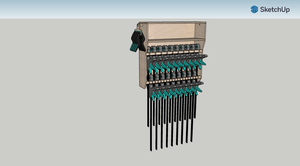 Rack à serre joints