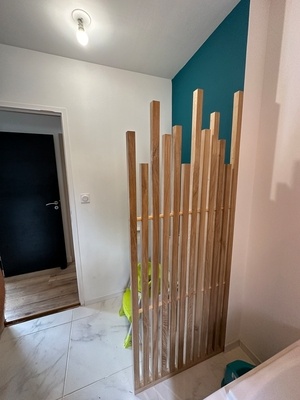 Claustra chêne irrégulié