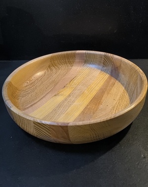 Première coupe à fruits tournée.