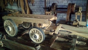 Maquette fardier a pierre