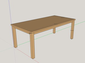 Projet de Table pour ma fille