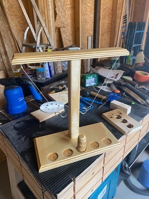 Jeu de lancé d'anneaux