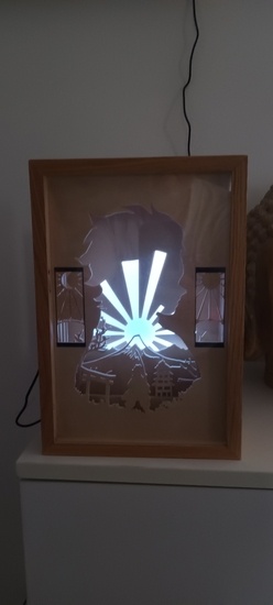 Nouvelle réalisation Light Box DEMON SLAYER TANJIRO
