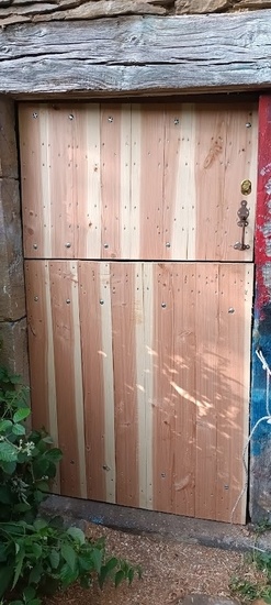 Porte d'atelier (provisoire)