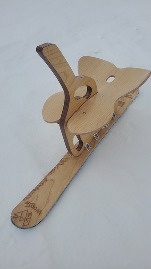 Luge mono patin / paret => le WooSh