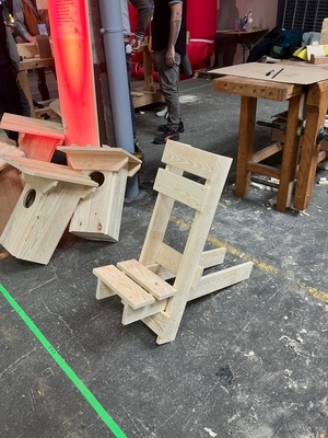 Chaise pliante - Maker Faire Lille 2024