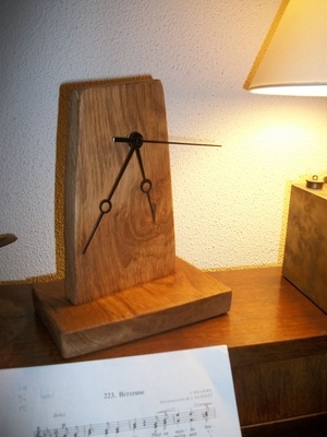 Pendulettes créations en chêne