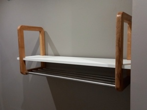 Étagère porte serviettes