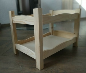 Lit bébé (poupée) superposé