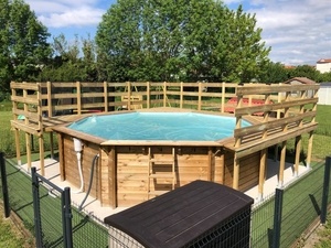 Plateforme terrasse en hauteur