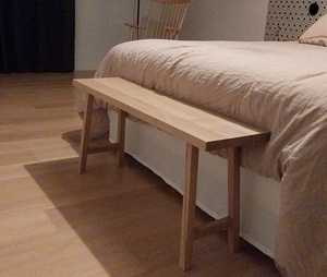 Banc de bout de lit