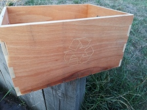 Caisse en bois - Créé avec la Shaper Origin