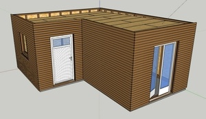 Abri de jardin en réflexion