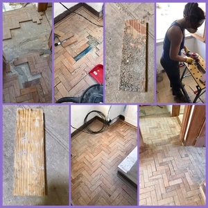 Un petit travail de restauration.