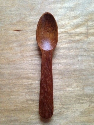 Cuillère en Iroko