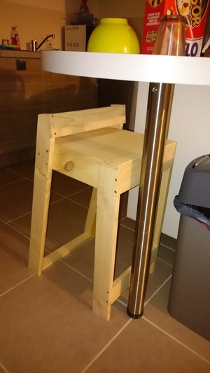Prototype de tabouret
